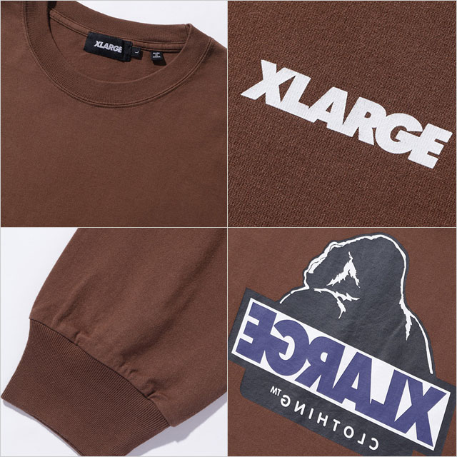 XLARGE（エクストラ ラージ） バックサイド OG ロングスリーブTシャツ