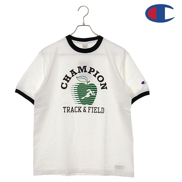 Champion チャンピオン 半袖 Tシャツ メンズ リンガーTシャツ