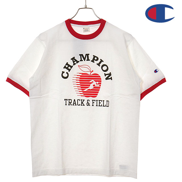 Champion チャンピオン ショートスリーブ リンガー Tシャツ C3