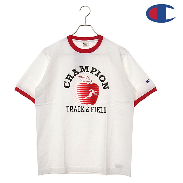 Champion チャンピオン ショートスリーブ リンガー Tシャツ C3