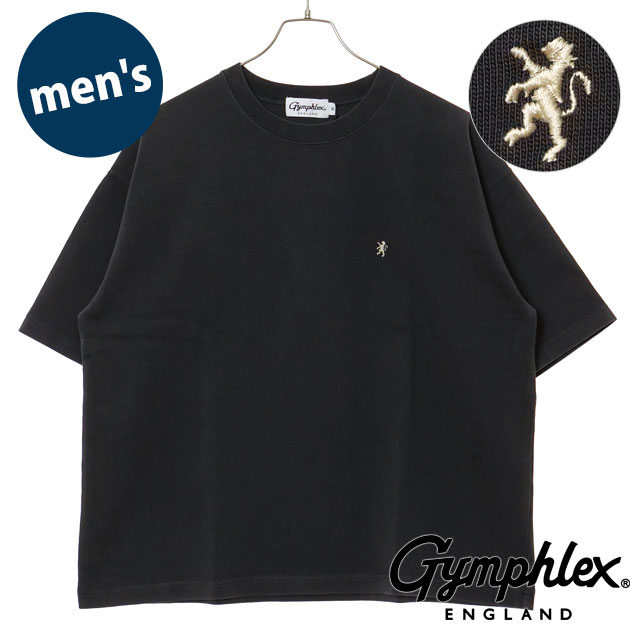 ジムフレックス Gymphlex クルーネック ショートスリーブ Tシャツ #GY-C0441 DDH SS25 CREW NECK S S T-SHIRT メンズ BEIGE(IVORY) 正規取扱店 Gymphlex ジムフレックス クルーネック ショートスリーブ T