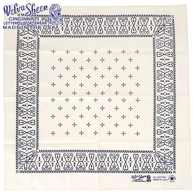 Velva Sheen（ベルバシーン） バンダナ クロス 161516 SS25 BANDANNA