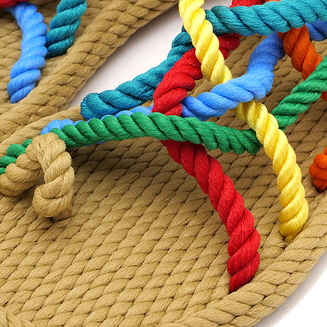 ボホノマド BOHONOMAD ビーガンロープサンダル ケープポイント ナロー