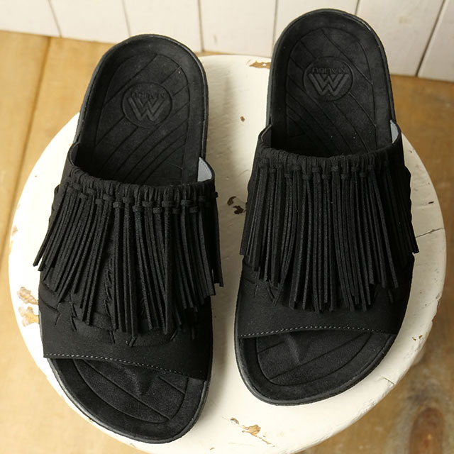 }uT_Y MALIBU SANDALS T_[o[hTb`XCh MS220035 SS25 THUNDERBIRD THATCH SLIDE C XChT_ BLACK BLACK K戵X