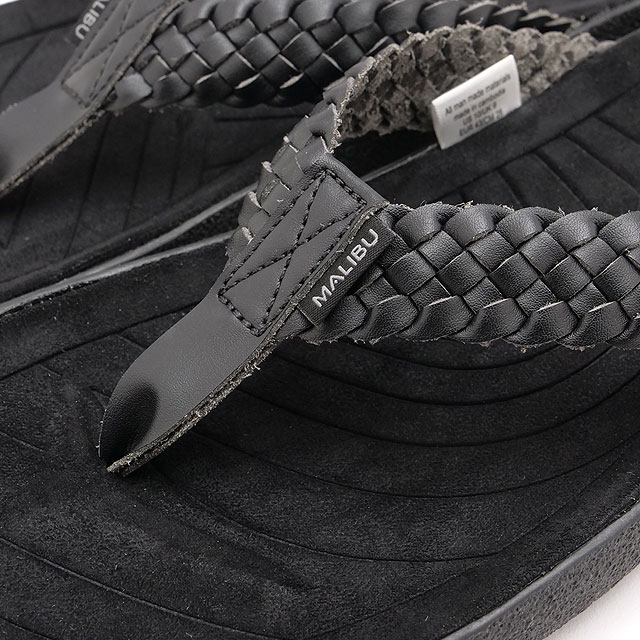 マリブサンダルズ MALIBU SANDALS サーフライダー [MS070030 SS25] SURFRIDER メンズ・レディース 靴 トングサンダル BLACK/BLACK 正規取扱店 MALIBU SANDALS（マリブサンダルズ） サーフライダー MS070030 SS25