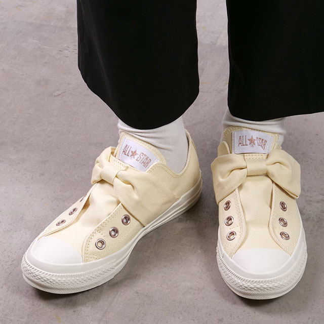 CONVERSE コンバース スニーカー オールスター リボンストラップ