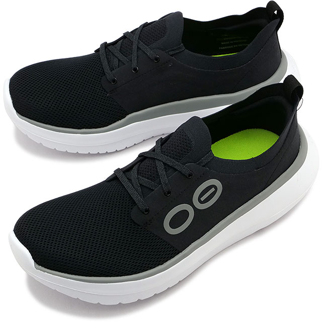 【6か月保証】ウーフォス OOFOS リカバリーシューズ メンズ ウーマイ ストライド [2000930004251 SS25] Men's OOmy Stride 靴 スニーカー 疲労回復 アフタースポーツ White/Black 正規取扱店 OOFOS（ウーフォス） 6か月保証 リカバリーシューズ メンズ ウーマイ