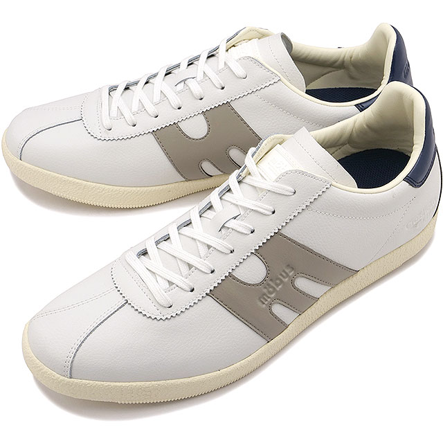 モーブス mobus スニーカー ベルリン M-2503T-1025 SS25 BERLIN メンズ 靴 カジュアルシューズ WHT STONE-GRY NAVY 正規取扱店 | mobus | 01