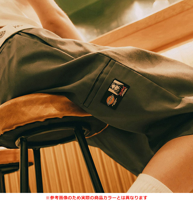 X-girl（エックスガール） ディッキーズ ワークショートパンツ