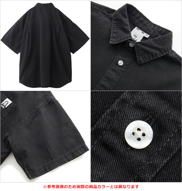 エックスガール X-girl フェイデッドフェイス ショートスリーブシャツ 105252014002 SU25 トップス ブラウス半袖 xgirl GREY グレー 正規取扱店 X-girl エックスガール フェイデッドフェイス ショートスリーブ