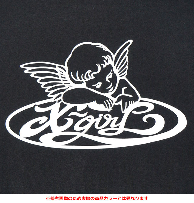X-girl エックスガール エンジェルロゴ ショートスリーブTシャツ