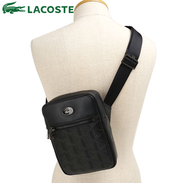 ラコステ LACOSTE モノグラムショルダー...の詳細画像1