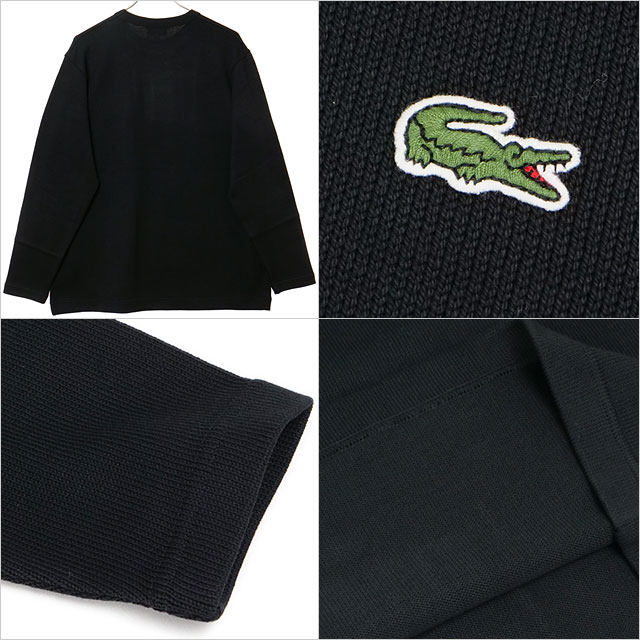 LACOSTE（ラコステ） ヘビーウェイトシングルジャージ長袖Tシャツ