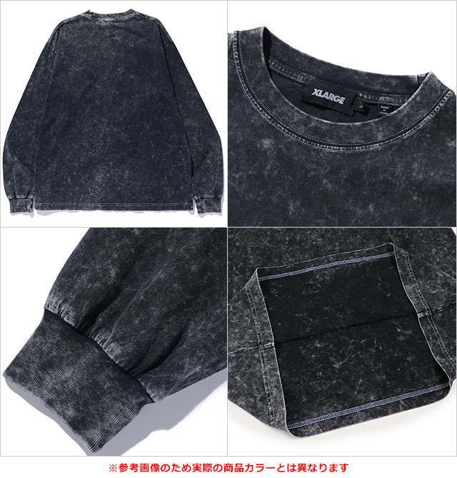XLARGE（エクストラ ラージ） ケミカルウォッシュオーバーラップロゴ