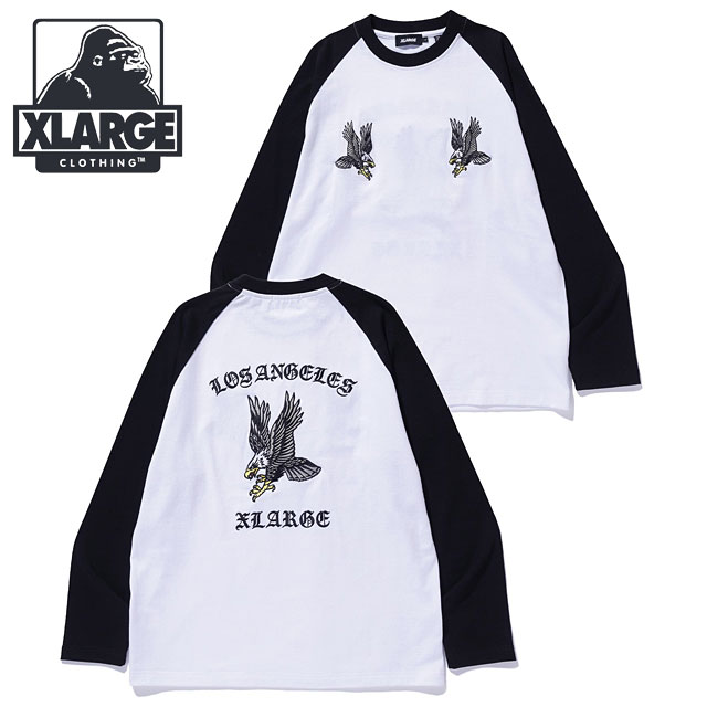 XLARGE（エクストラ ラージ） イーグル ラグラン ロングスリーブT