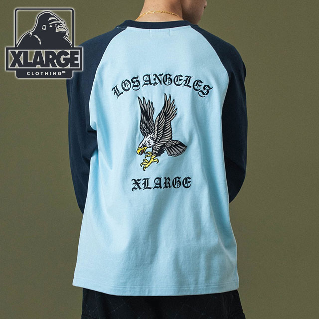 XLARGE（エクストラ ラージ） イーグル ラグラン ロングスリーブT
