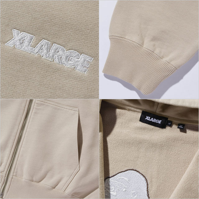 XLARGE（エクストラ ラージ） スランテッドOG ジップフーデッド