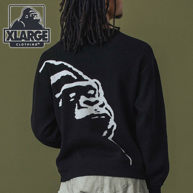 XLARGE（エクストラ ラージ） XLARGE OG クルーネックニット