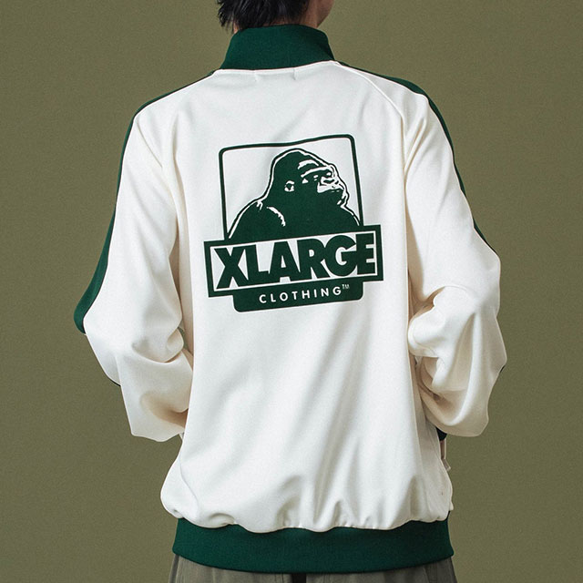 エクストララージ XLARGE OG トラックジャケット [101253021005 FW25] OG TRACK JACKET メンズ トップス ジャージ BLUE 正規取扱店 XLARGE（エクストラ ラージ） XLARGE OG トラックジャケット