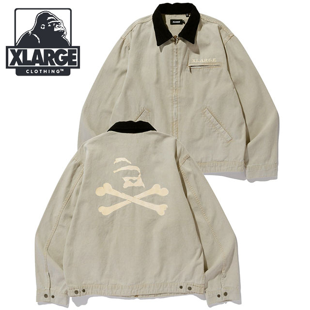 XLARGE（エクストラ ラージ） スカル ワークジャケット 101253021007