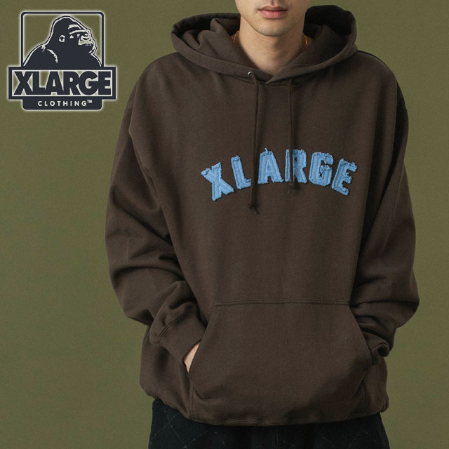XLARGE（エクストラ ラージ） アーチロゴ プルオーバーフーデッド