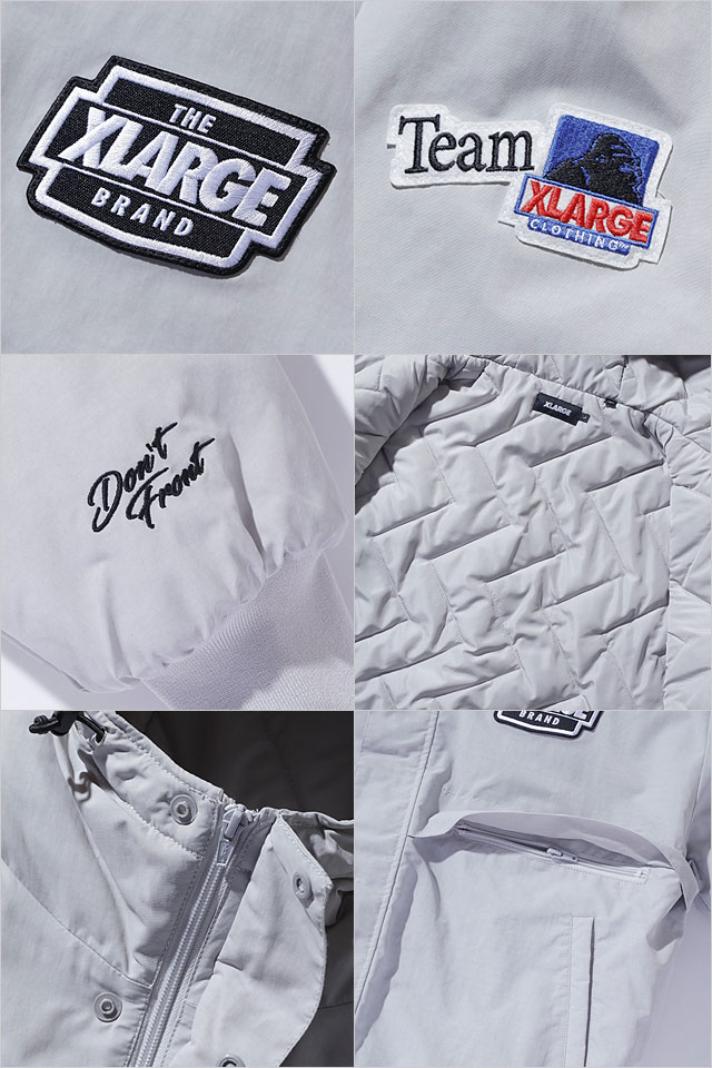 XLARGE（エクストラ ラージ） ナイロン パファージャケット