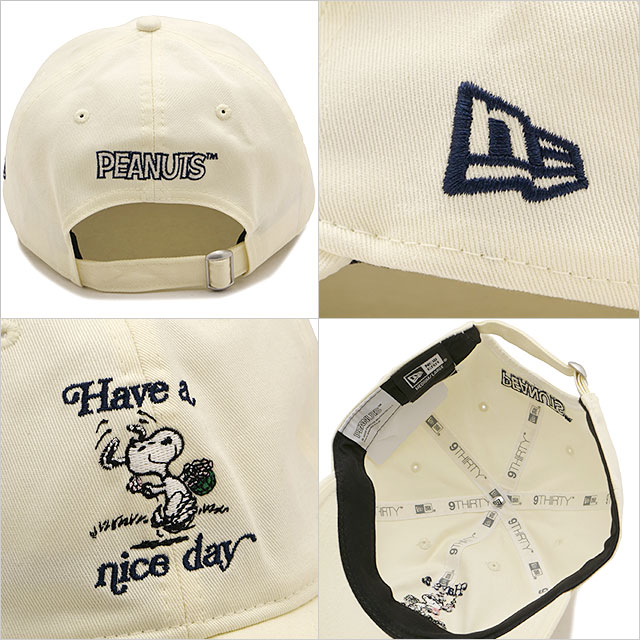 NEW ERA（ニューエラ） キャップ NEW ERA CAP 9THIRTY ピーナッツ