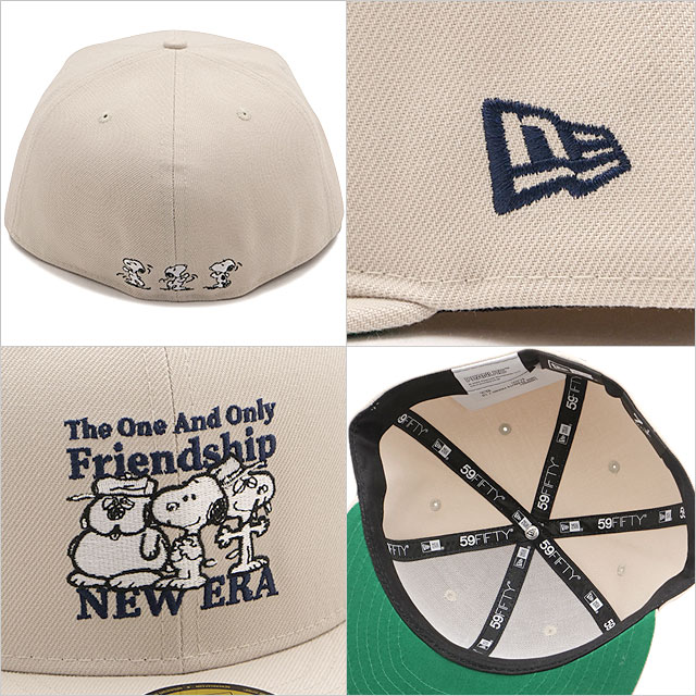 NEW ERA（ニューエラ） キャップ NEW ERA CAP 59FIFTY ピーナッツ