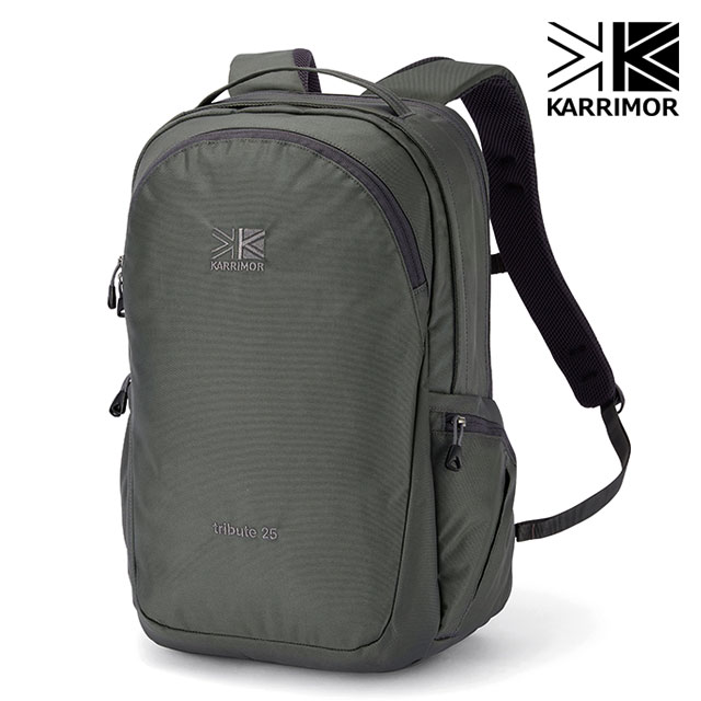 カリマー KARRIMOR リュック トリビュート 25 [501234-1210 FW25] 25L tribute 25 メンズ・レディース 鞄 アウトドア バックパック デイパック Dark-Charcoal 正規取扱店【coupon】 Karrimor（カリマー） リュック トリビュート 25 501234-1210 FW25 25L
