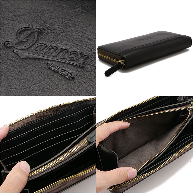 Danner（ダナー） ラウンド ロングウォレット B-016 688839-0001 FW25