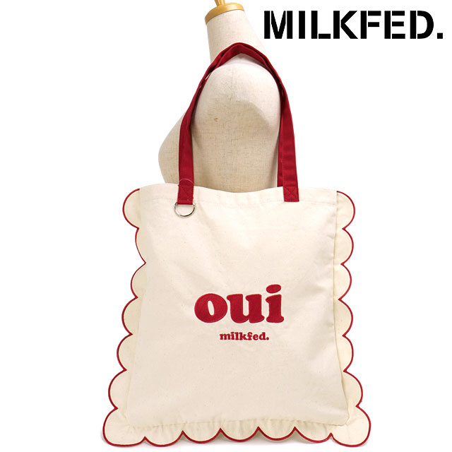 MILKFED.（ミルクフェド） ラッフル トートバッグ 103254053003 FW25