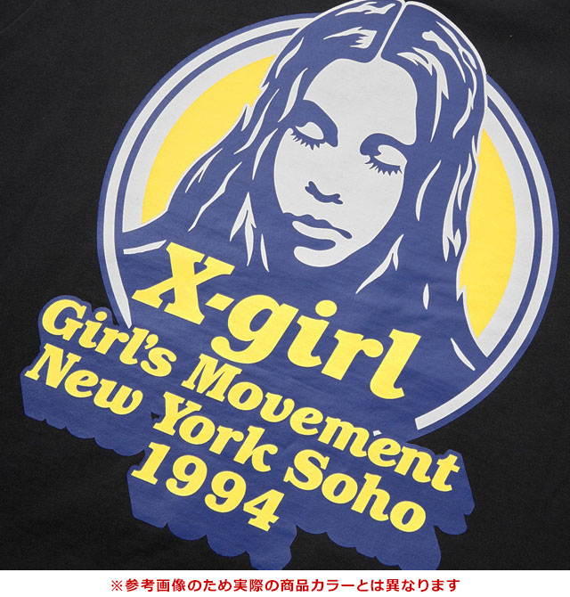 X-girl（エックスガール） ロングスリーブTシャツ 105254011004 FW25