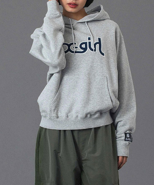 X-girl（エックスガール） スウェットフーディー 105254012007 FW25
