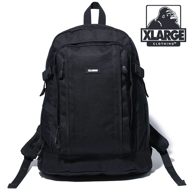エクストララージ XLARGE バックパック [101254053001 FW25] MULTI POCKET BACKPACK メンズ 鞄 リュック デイパック ブラック 正規取扱店 XLARGE（エクストラ ラージ） バックパック 101254053001 FW25 MULTI