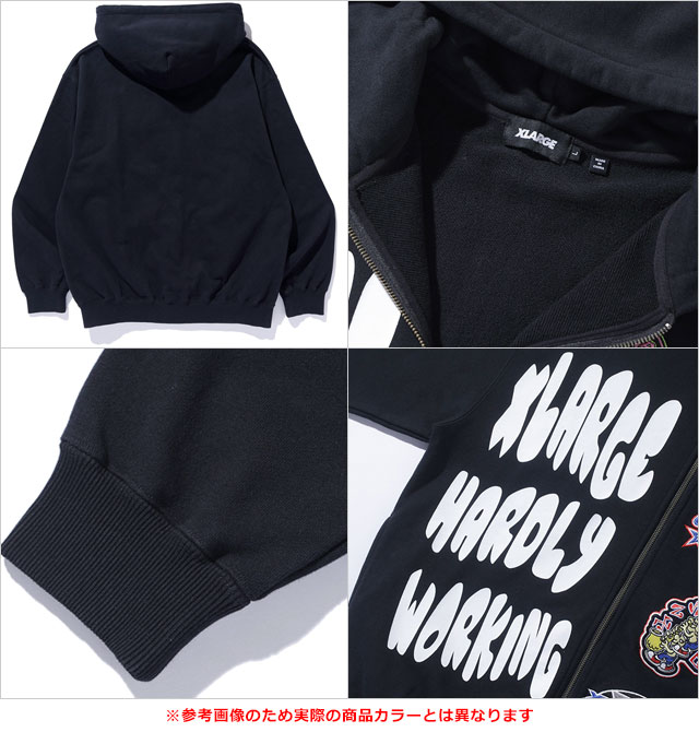 XLARGE（エクストラ ラージ） フーデッドスウェット 101254012004 FW25