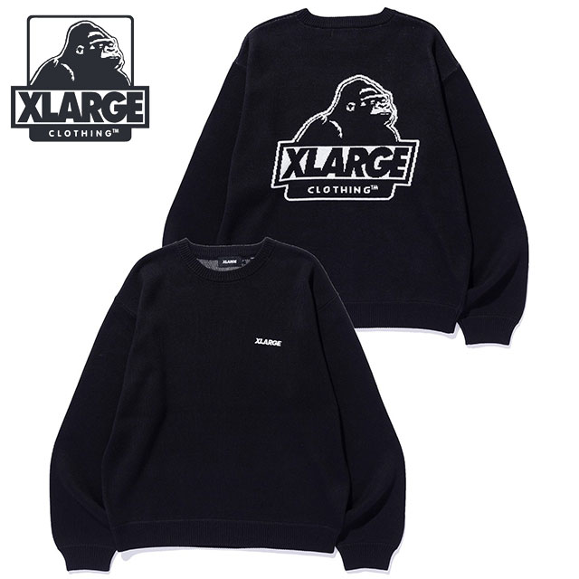 XLARGE（エクストラ ラージ） ニットセーター 101254015002 FW25