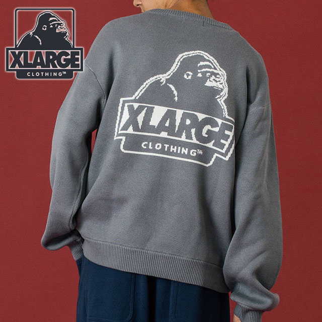 XLARGE（エクストラ ラージ） ニットセーター 101254015002 FW25