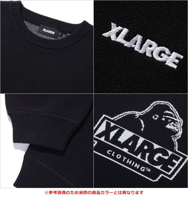 XLARGE（エクストラ ラージ） ニットセーター 101254015002 FW25