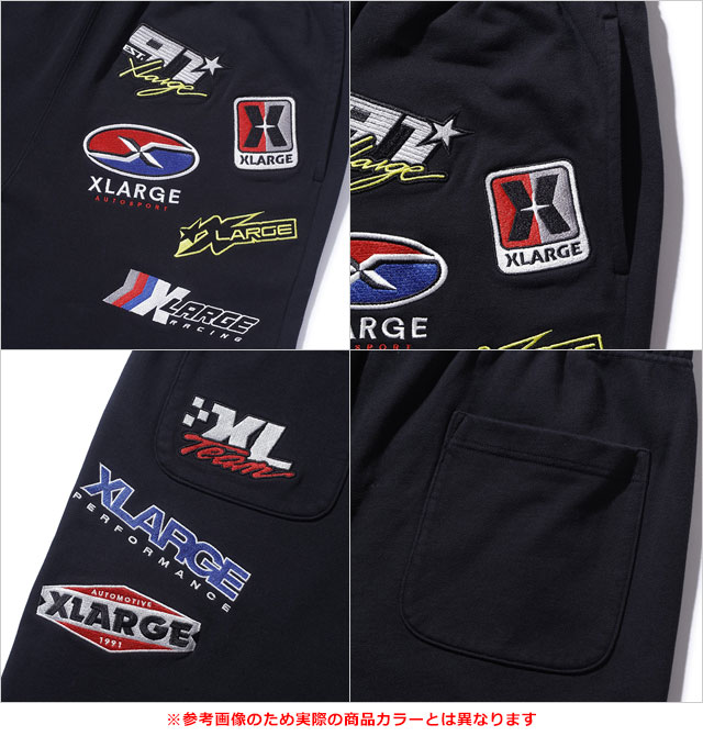 エクストララージ XLARGE スウェットパンツ [101254031004 FW25] MULTI LOGO SWEAT PANTS メンズ ボトムス リブパンツ カモ 正規取扱店 XLARGE（エクストラ ラージ） スウェットパンツ 101254031004 FW25