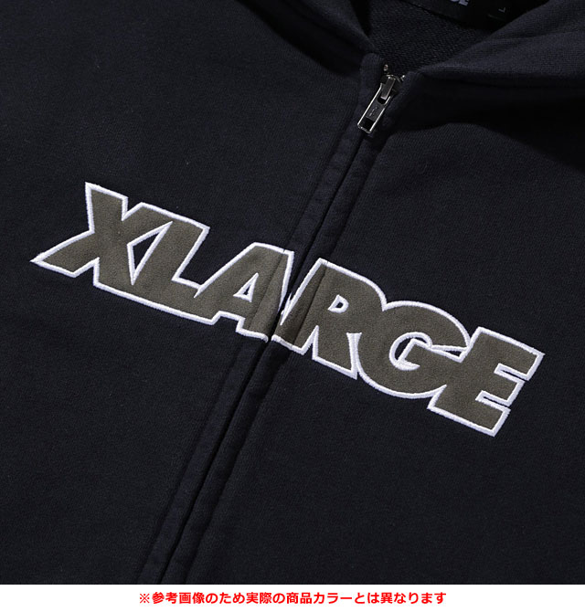 X-LARGE STANDARD LOGO HOODIE L ASH メンズ XLARGE（エクストラ ラージ） フーデッドスウェットシャツ