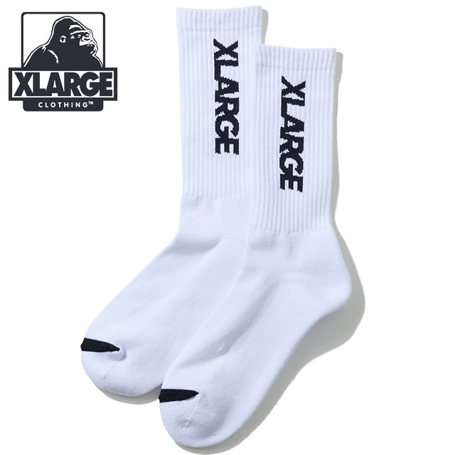 XLARGE（エクストラ ラージ） ロゴソックス 101254054002 FW25
