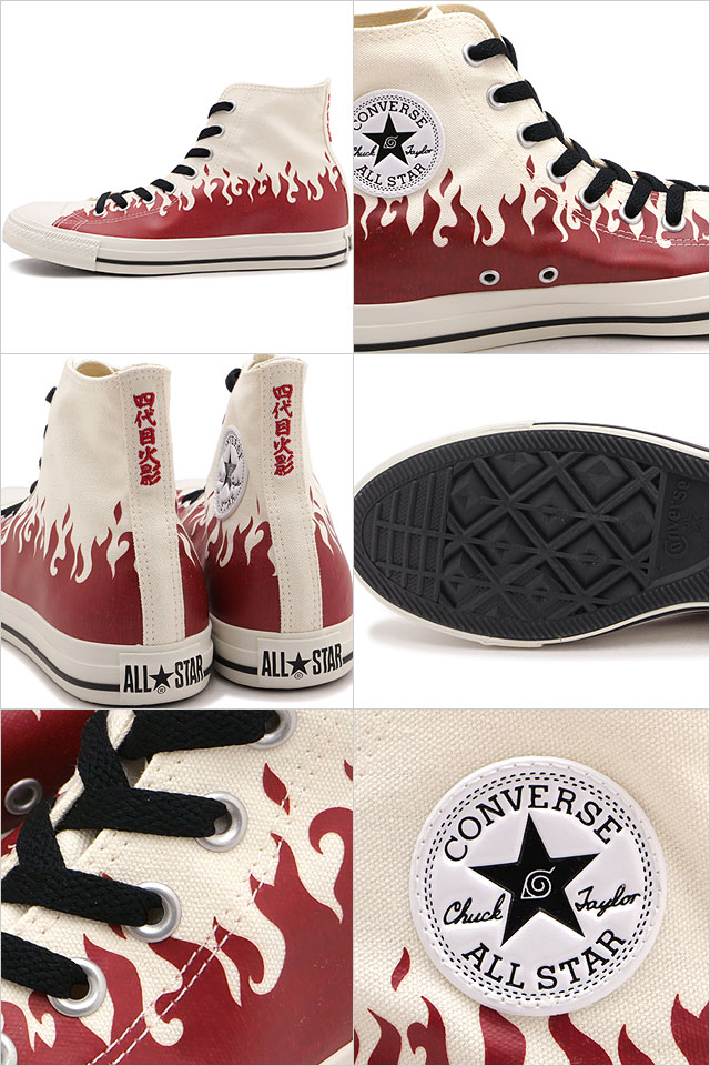 Converse ALL STAR ナルト疾風伝　ミナト&イタチ 28cm 2点 CONVERSE（コンバース） オールスター HI ナルト シップウデン ミナト