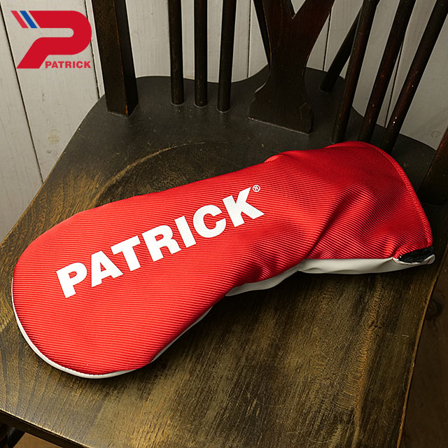 �p�g���b�N �S���t PATRICK GOLF �h���C�o�[�p �w�b�h�J�o�[ LP 263-817 SS26 HEAD COVER LP DR ������� �V���v�� ���b�h RED ���K�戵�X