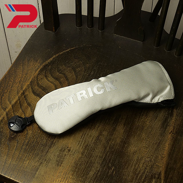 �p�g���b�N �S���t PATRICK GOLF ���[�e�B���e�B�p �w�b�h�J�o�[ LP 263-830 SS26 HEAD COVER LP UT �n�C�u���b�h�p ������� �V���v�� �z���C�g WHT ���K�戵�X