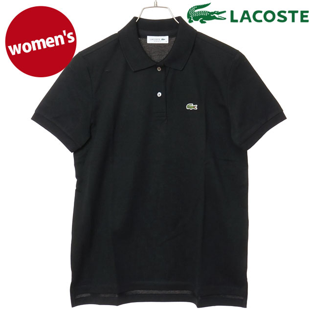 LACOSTE（ラコステ） レディース コットン100% ピケ ポロシャツ(半袖 