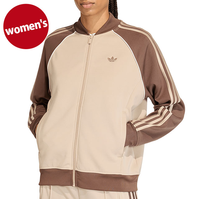 �A�f�B�_�X �I���W�i���X adidas Originals ���f�B�[�X �X�[�p�[�X�^�[ ���[�Y �g���b�N�g�b�v HQ114 KD8825 SS26 �u���E�� �J�[�L �z���C�g ���K�戵�X