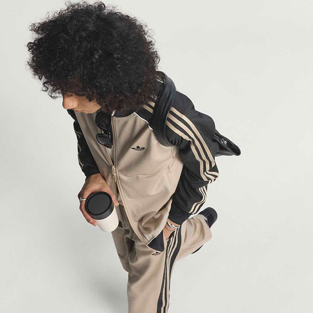新品 SST LOOSE MESH TRACK TOP カーキ 藤井風 XL adidas Originals アディダス オリジナルス スーパースター ルーズ