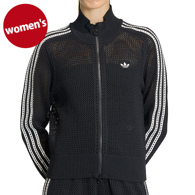 美品♡adidas クロップドジャケット ブラック　サイズＳ adidas WOMENS SLIM CROP TRACKTOP BLACK （アディダス ウィメンズ