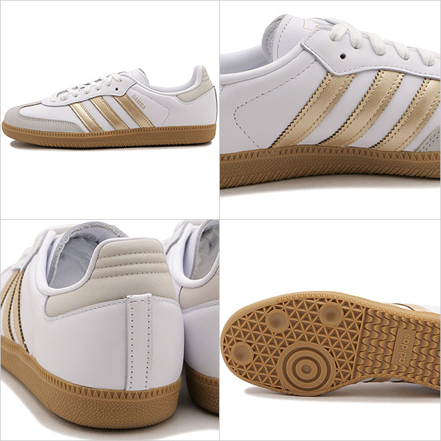 adidas レディース スニーカー　サンバ　ゴールド ゴールド（金色）系 adidas SAMBA(アディダス サンバ) スニーカー