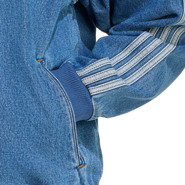 中国 adidas トラックトップ ミディアムブルー M アディダス プレミアム トラックトップ - ブルー | アディダス ジャパン